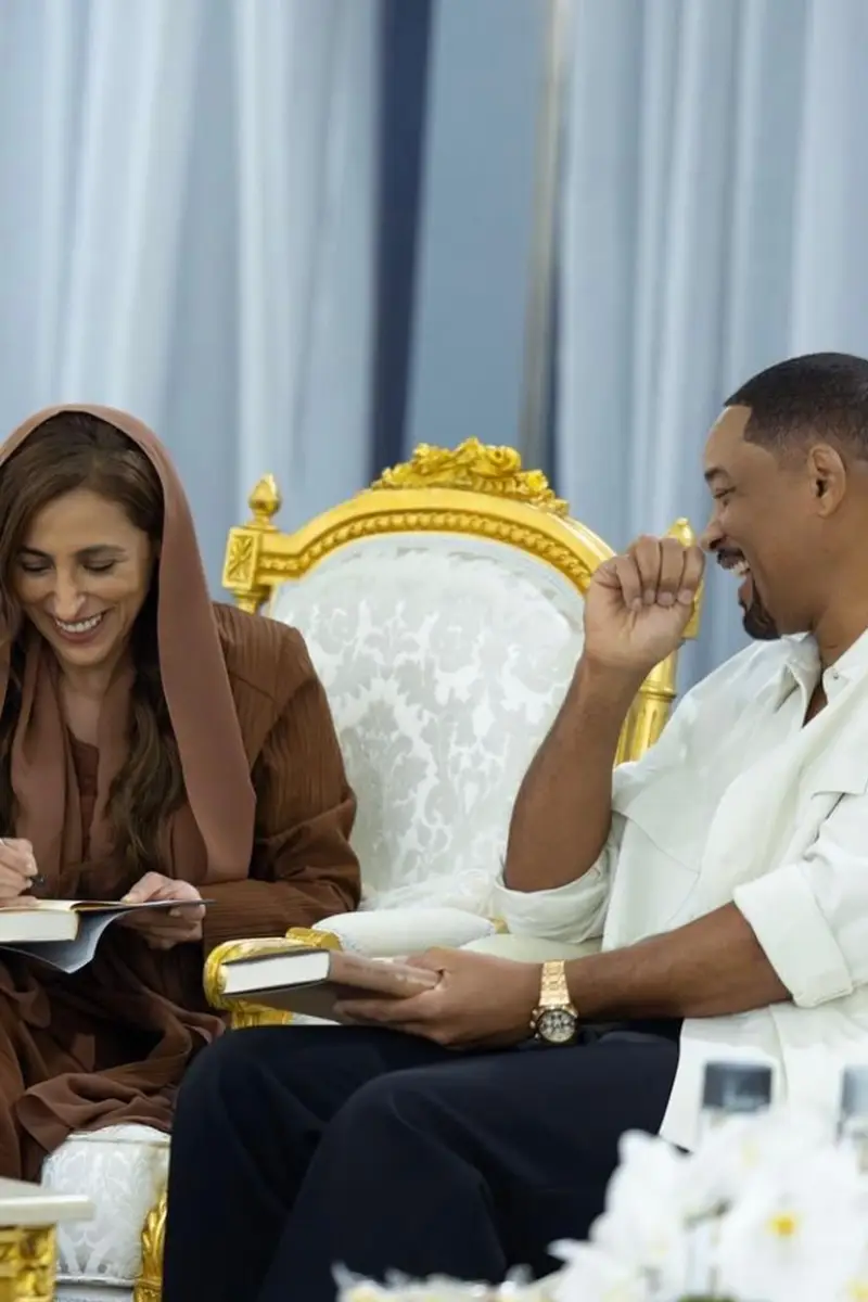 Meeting with Will Smith at SIBF